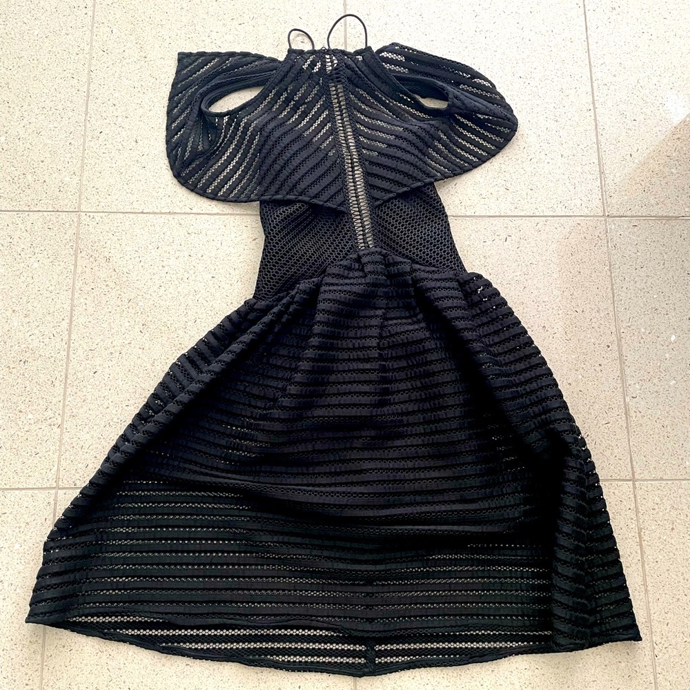 Self Portrait Dress - Black, 2